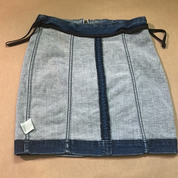 Free People - Modern Femme Two Tone Block Mini Skirt - Picture 8 of 8